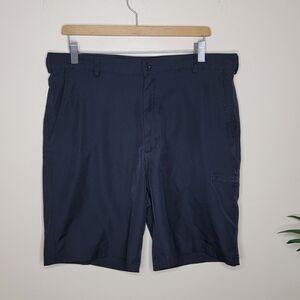 Slazenger | Black Golf Shorts with Side Zip Pocket Size 36